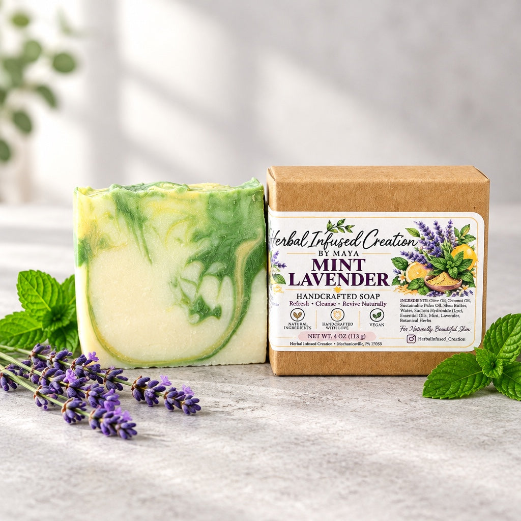 Mint & Lavender Body Soap